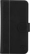 Hoesje Geschikt voor iPhone 12 Pro Luxe Hoesje met Anti Skim Bescherming - Pasjes Bookcase Cover - Black