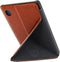 Hoesje Geschikt voor Kobo Clara 2E Origami Sleepcover - Book Case Hoes Cover - Cognac Bruin - ereader hoesje - cover
