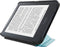 Hoesje Geschikt voor Kobo Clara 2E Origami Sleepcover - Book Case Hoes Cover - Turquoise - ereader hoesje - cover