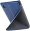 Hoesje Geschikt voor Kobo Clara 2E Origami Sleepcover - Book Case Hoes Cover - Marine Blauw - ereader hoesje - cover