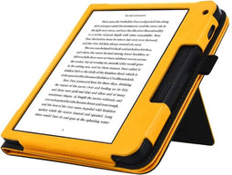 Hoesje Geschikt voor Kobo Libra 2 Hoes ZONDER SLAAP FUNCTIE Beschermhoes Cover - Cognac light - ereader hoesje - cover