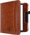 Hoesje Geschikt voor Kobo Libra 2 Hoes ZONDER SLAAP FUNCTIE Beschermhoes Cover - Cognac bruin - ereader hoesje - cover