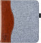 Hoesje Geschikt voor Kobo Libra 2 Sleepcover Jeans Style Hoes Grijs - ereader hoesje - cover