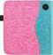 Hoesje Geschikt voor Kobo Libra 2 Sleepcover Jeans Style Hoes Roze - ereader hoesje - cover