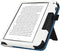Hoesje Geschikt voor Kobo Libra 2 Sleepcover Jeans Style Hoes Wit - ereader hoesje - cover