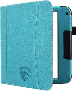 Hoesje Geschikt voor Kobo Libra 2 Sleepcover Luxe Hoes Petroleum Blauw - ereader hoesje - cover