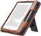 Hoesje Geschikt voor Kobo Libra H2O Sleepcover Luxe Hoes Cognac Bruin - ereader hoesje - cover