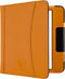 Hoesje Geschikt voor Kobo Libra H2O Sleepcover Luxe Hoes Cognac Light - ereader hoesje - cover