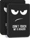 Hoesje geschikt voor Kobo Nia - iMoshion Design Bookcase - Don't Touch