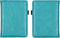Hoesje geschikt voor Kobo Nia - iMoshion Luxe Effen Bookcase - Turquoise