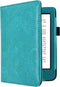Hoesje geschikt voor Kobo Nia - iMoshion Luxe Effen Bookcase - Turquoise