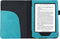 Hoesje geschikt voor Kobo Nia - iMoshion Luxe Effen Bookcase - Turquoise