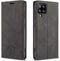 Hoesje Geschikt voor Samsung A42 met Anti Skim Bescherming - Pasjes Bookcase RFID Beschermd - Black - Luxe Telefoonhoesje Wallet Case Pasjeshouder PU Leder