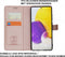 Hoesje Geschikt voor Samsung A72 met Anti Skim Bescherming - Bookcase RFID Beschermd Cover - Roze - Luxe Telefoonhoesje Wallet Case Pasjeshouder PU Leder