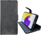 Hoesje Geschikt voor Samsung A72 met Anti Skim Bescherming - Bookcase RFID Beschermd Cover - Black - Luxe Telefoonhoesje Wallet Case Pasjeshouder PU Leder