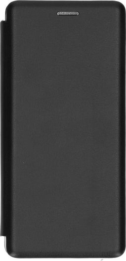 Hoesje Geschikt voor Samsung Galaxy A71 Hoesje Met Pasjeshouder - Slim Folio Bookcase - Zwart