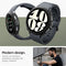 Hoesje Geschikt voor Samsung Galaxy Watch6 40mm - Liquid Air Case - Zwart - Spigen