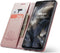 Hoesje Geschikt voor Xiaomi Poco M3 met Anti Skim Bescherming - Bookcase Pasjes RFID Beschermd Cover Case Roze Goud - Luxe Telefoonhoesje Wallet Case Pasjeshouder PU Leder