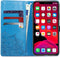 Hoesje Met Pasjeshouder Geschikt voor iPhone 11 Pro - Mandala Bookcase - Turquoise