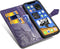 Hoesje Met Pasjeshouder Geschikt voor iPhone 12 Pro / 12 - Mandala Bookcase - Paars