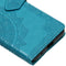 Hoesje Met Pasjeshouder Geschikt voor Motorola Moto G8 Power Lite - Mandala Bookcase - Turquoise