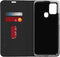 Hoesje Met Pasjeshouder Geschikt voor Samsung Galaxy A21s - Design Softcase Bookcase (Chester) met standaard - Meerkleurig / Panther Black / Gold