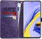 Hoesje Met Pasjeshouder Geschikt voor Samsung Galaxy A51 - Mandala Bookcase - Paars