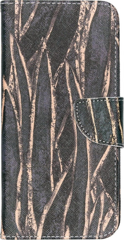 Hoesje Met Pasjeshouder Geschikt voor Samsung Galaxy A70 - Design Softcase Bookcase (Chester) met standaard - Meerkleurig / Wild Leaves