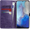 Hoesje Met Pasjeshouder Geschikt voor Samsung Galaxy S20 - Mandala Bookcase - Paars