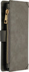 Hoesje Met Pasjeshouder Geschikt voor Samsung Galaxy S20 Plus - Luxe Portemonnee - Grijs