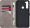 Hoesje Met Pasjeshouder Geschikt voor Xiaomi Redmi Note 8T - Mandala Bookcase - Grijs