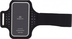 Hoesje - Mobilize - Arm Strap Serie - Neopreen Sportarmband - Zwart - Hoesje Geschikt Voor