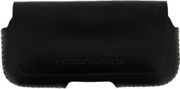 Hoesje - Mobilize - Business Serie - Kunstlederen Broekriemhoesje - Zwart - Hoesje Geschikt Voor