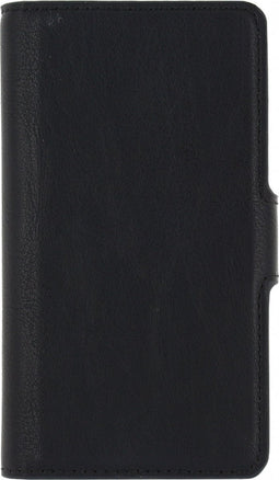 Hoesje - Xccess - Wallet Book Serie - Kunstlederen Bookcase - Zwart - Hoesje Geschikt Voor