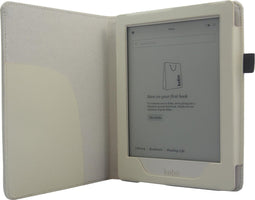 Hoesjes Boetiek - Sleepcover voor Kobo Aura HD - Wit