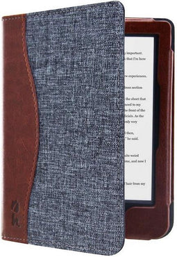 Hoesjes Boetiek - Sleepcover voor Kobo Clara HD - Jeans Style Blauw