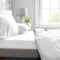 Hoeslaken - HOME LINGE PASSION - HP71768 - 160 x 200 cm + Muts 30 cm - Microvezel - 82 g - Wit