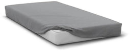 Hoeslaken - HOME LINGE PASSION - HP71769 - 160 x 200 cm + Muts 30 cm - Microvezel - 82 g - Lichtgrijs