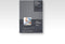 Hoeslaken Jersey Katoen Stretch 35cm Hoge Hoek - antraciet 160x200cm - Lits Jumeaux