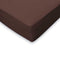 Hoeslaken Jersey Katoen Stretch 35cm Hoge Hoek - bruin 90x210/220 - 100x200cm - 1 Persoons