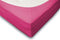 Hoeslaken Jersey Katoen Stretch 35cm Hoge Hoek - fuchsia 160x200cm - Lits Jumeaux