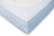 Hoeslaken Jersey Katoen Stretch 35cm Hoge Hoek - licht blauw 180x200cm - Lits Jumeaux