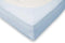 Hoeslaken Jersey Katoen Stretch 35cm Hoge Hoek - licht blauw 180x210/220cm - Lits Jumeaux