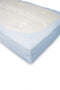 Hoeslaken Jersey Katoen Stretch 35cm Hoge Hoek - licht blauw 140x210/220cm - 2 Persoons