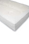 Hoeslaken Jersey Katoen Stretch 35cm Hoge Hoek - wit 160x210/220cm - Lits Jumeaux