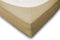 Hoeslaken Jersey Katoen Stretch 35cm Hoge Hoek - zand 200x200cm - Lits Jumeaux