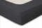Hoeslaken Katoen Perkal 35cm Hoekhoogte - antraciet 90x210/220cm