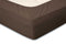 Hoeslaken Katoen Perkal 35cm Hoekhoogte - Taupe - 120x200cm - Twijfelaar