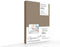 Hoeslaken Katoen Perkal 35cm Hoekhoogte - taupe 180x200