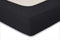 Hoeslaken Katoen Perkal 35cm Hoekhoogte - zwart 160x200